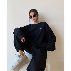 Basic Solid Tracksuit Set, , women clothing, basic-solid-tracksuit-set, , fairypeony