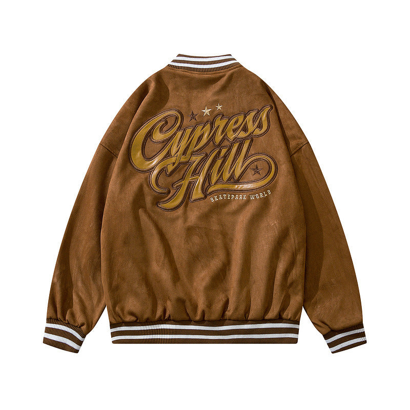 Cypress Hill Varsity Jacket, , women clothing, cypress-hill-varsity-jacket, , fairypeony
