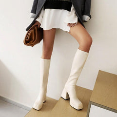 Winter Slim Tall Boots, , women clothing, winter-slim-tall-boots, , fairypeony