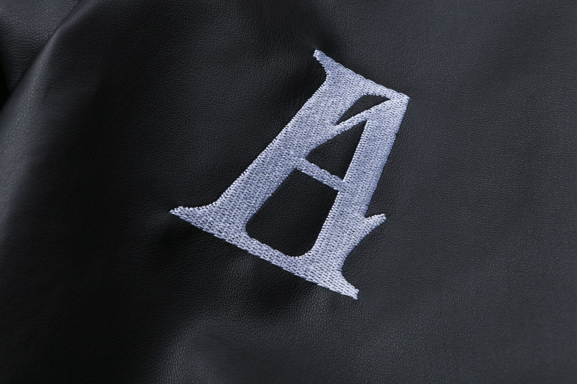 Patchwork Pu Leather Zip Up Jacket - fairypeony