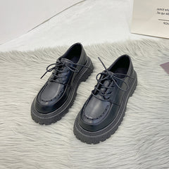 Lace Student Single Shoes Winter, , women clothing, lace-student-single-shoes-winter, , fairypeony