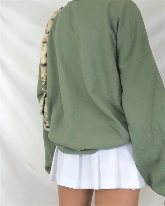 Bald Eagle Sweatshirt, , women clothing, bald-eagle-sweatshirt, green, L, M, S, XL, XXL, XXXL, fairypeony