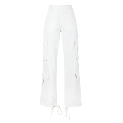 Straight Leg Y2K Cargo Pants, , women clothing, straight-leg-y2k-cargo-pants, , fairypeony
