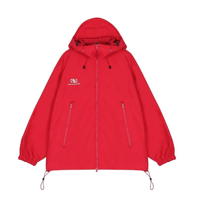 Oversize Waterproof Hooded Jacket - fairypeony