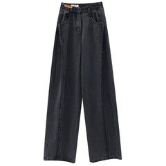 Patchwork Baggy Boyfriend Jeans - fairypeony