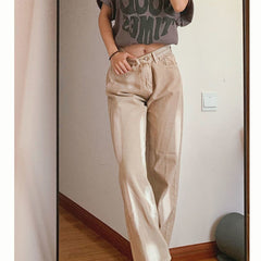 Beige Wide Leg Pants, , women clothing, beige-wide-leg-pants, , fairypeony