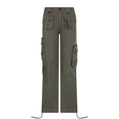 Vintage Pocket Patch Cargo Jeans, , women clothing, vintage-pocket-patch-cargo-jeans, grey, fairypeony