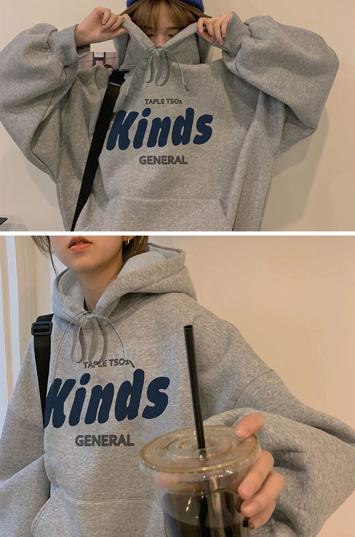 Kinds General Hoodie, , women clothing, kinds-general-hoodie, black, grey, L, M, XL, XXL, fairypeony