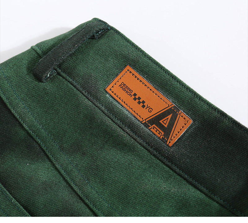 High Waist Loose Mopping Jeans, , women clothing, high-waist-loose-mopping-jeans, , fairypeony