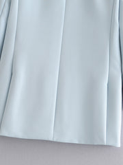 Double-breasted Suit Blazer, , women clothing, double-breasted-suit-blazer, , fairypeony