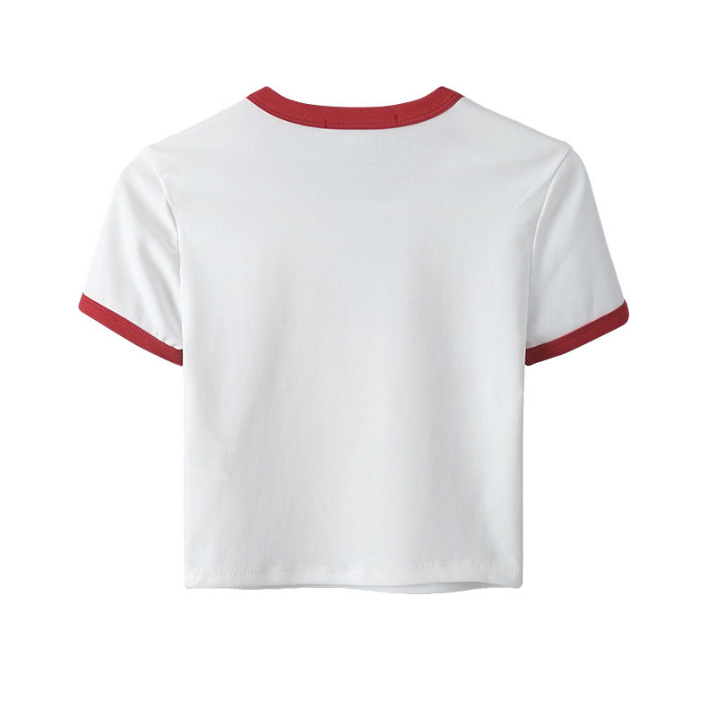 Organic Fruit Street T-shirt, , women clothing, organic-fruit-street-t-shirt, L, M, S, white, fairypeony